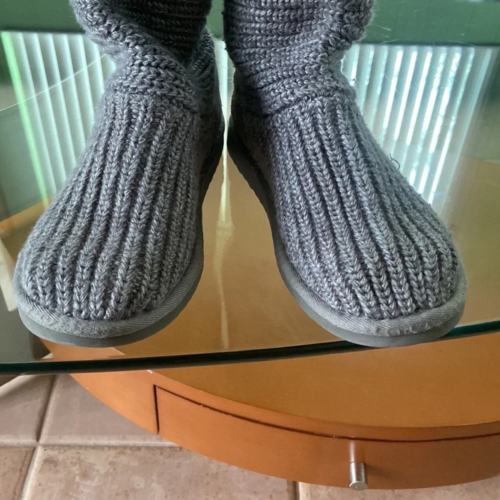 UGG tall knit boots